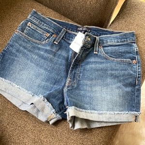 Jcrew Mercantile cutoff jean shorts